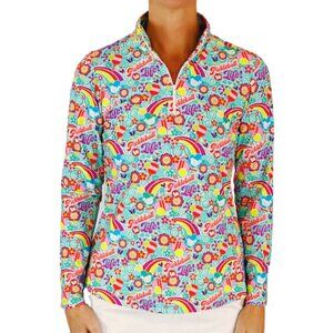 Katherine Way Pickleball Is Life Retro 1/4 Zip NWT Made in the USA